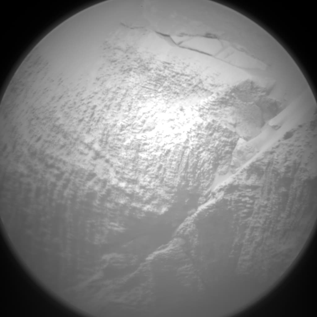 Foto de Marte da câmera CHEMCAM_RMI