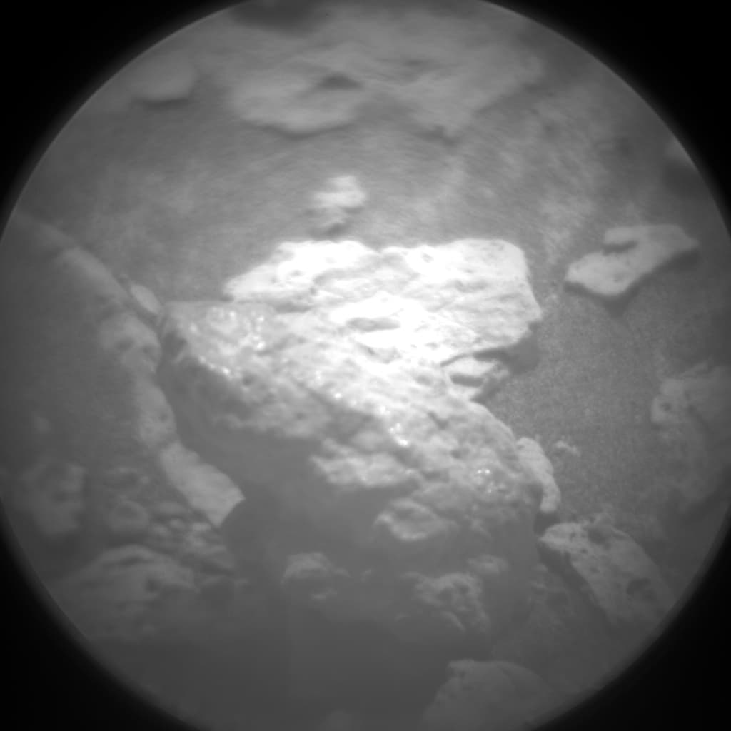Foto de Marte da câmera CHEMCAM_RMI
