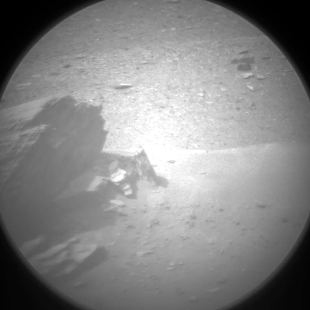 Foto de Marte da câmera CHEMCAM_RMI