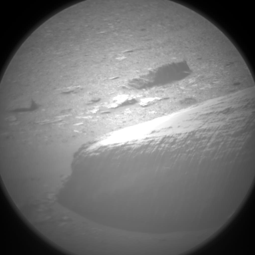 Foto de Marte da câmera CHEMCAM_RMI