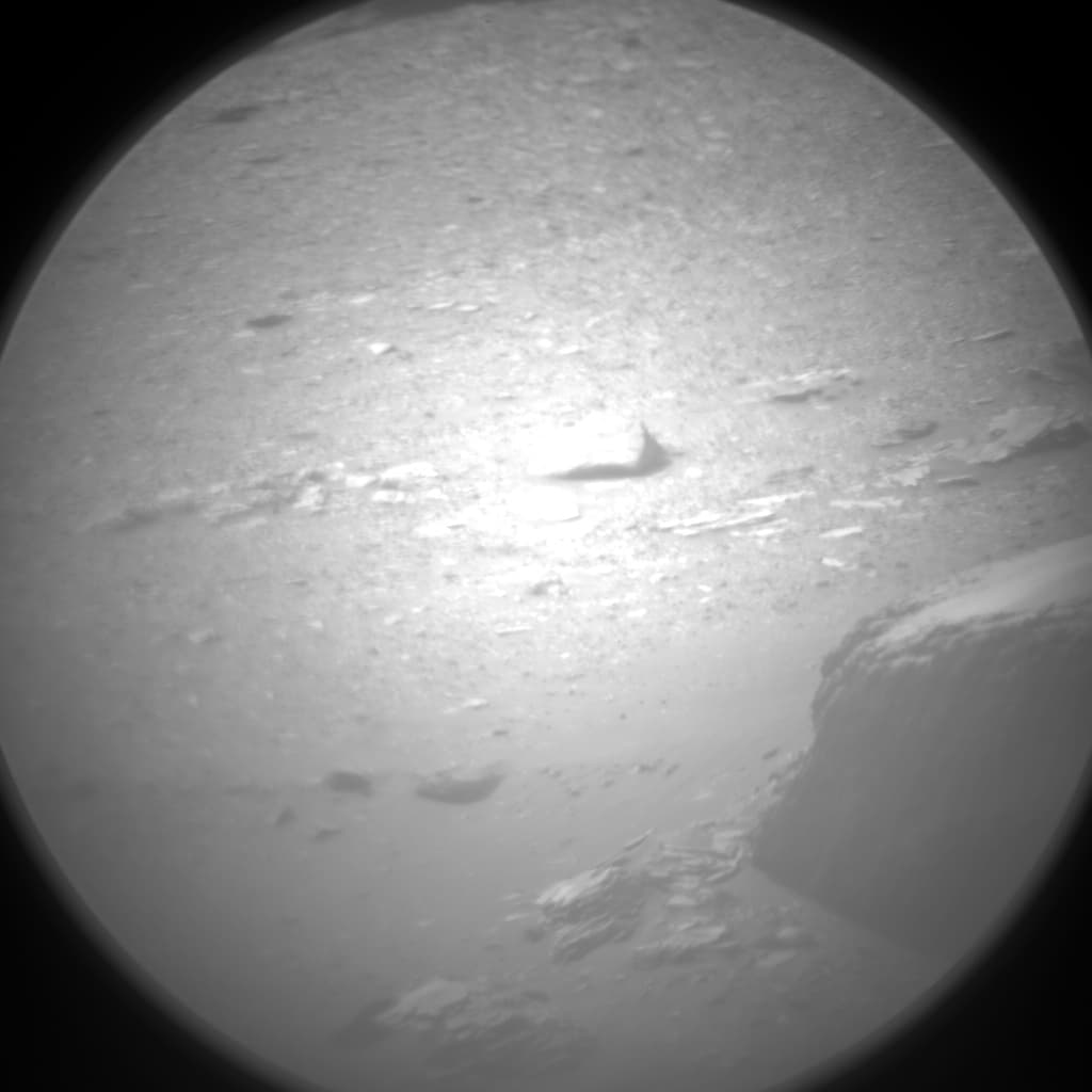 Foto de Marte da câmera CHEMCAM_RMI