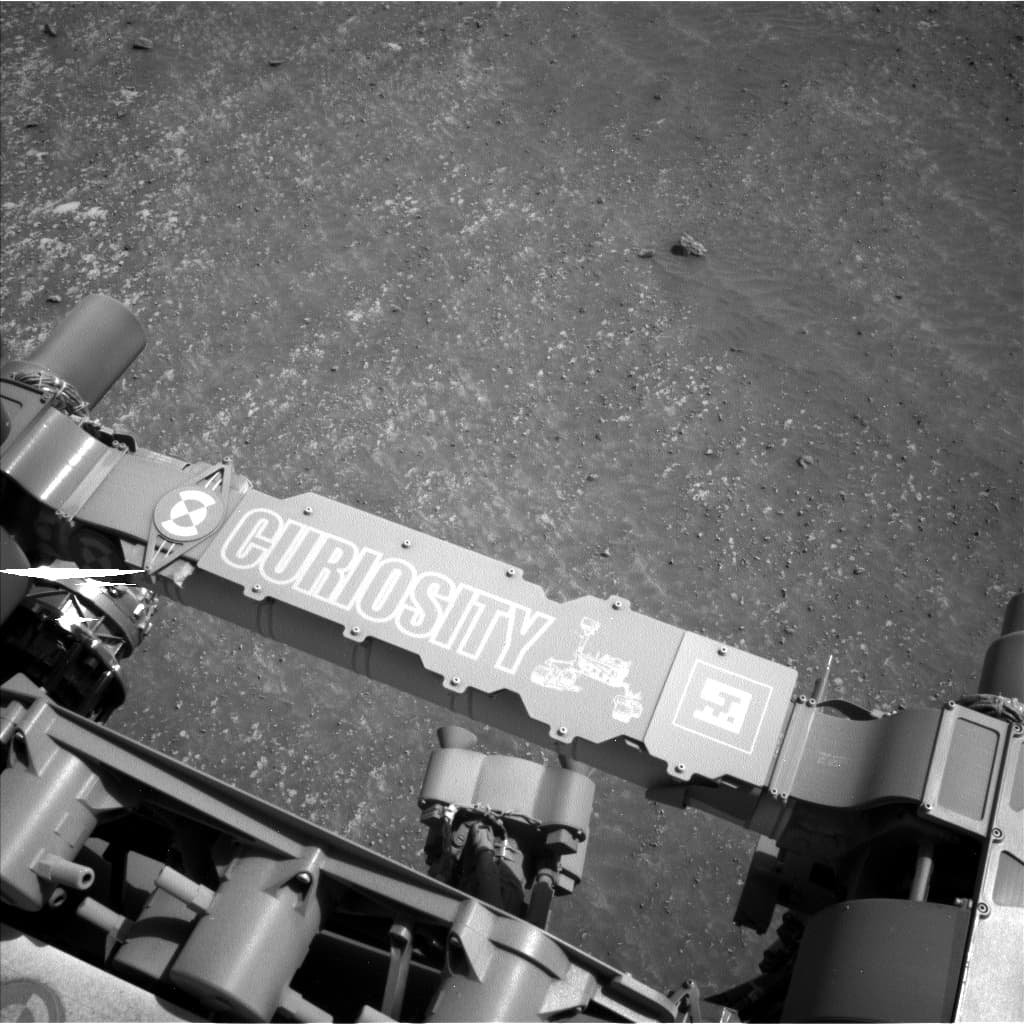 Foto de Marte da câmera NAV_LEFT_B