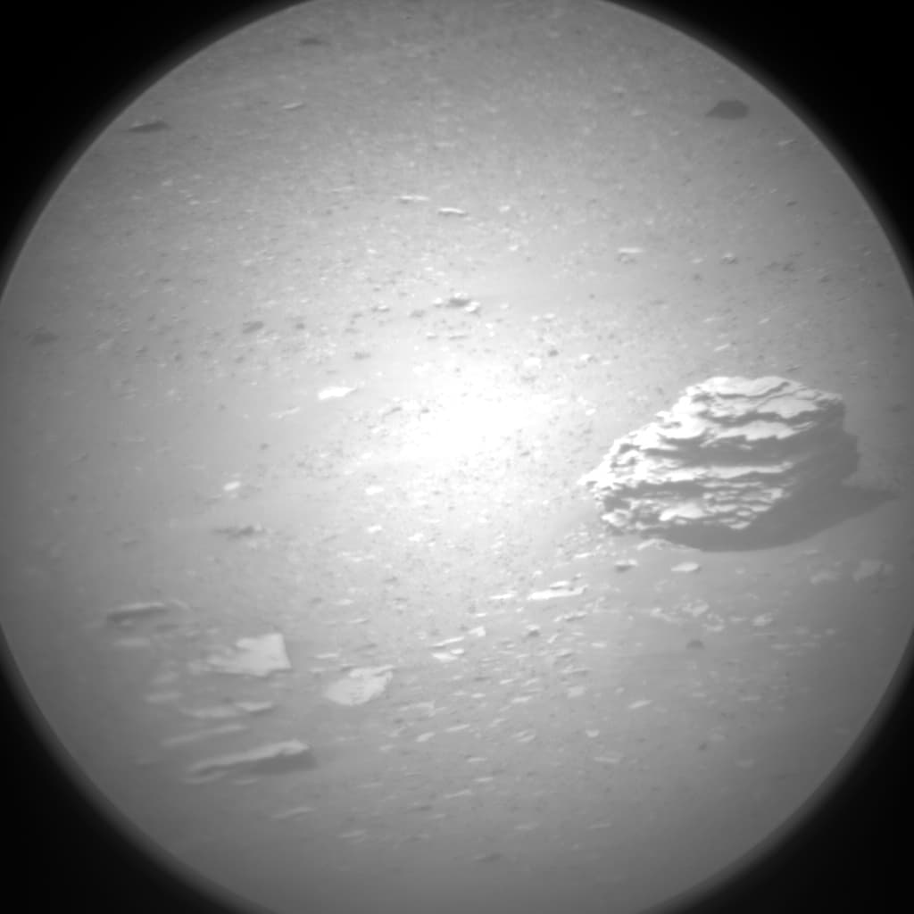 Foto de Marte da câmera CHEMCAM_RMI