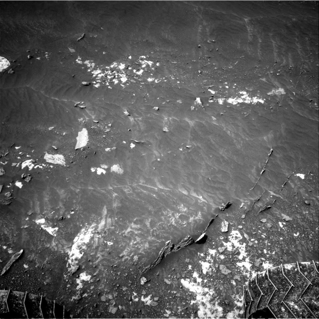 Foto de Marte da câmera NAV_RIGHT_B