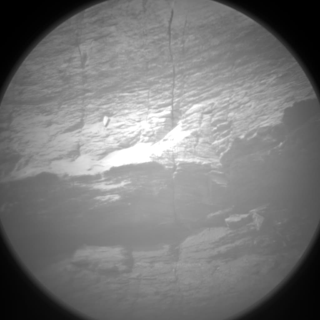 Foto de Marte da câmera CHEMCAM_RMI