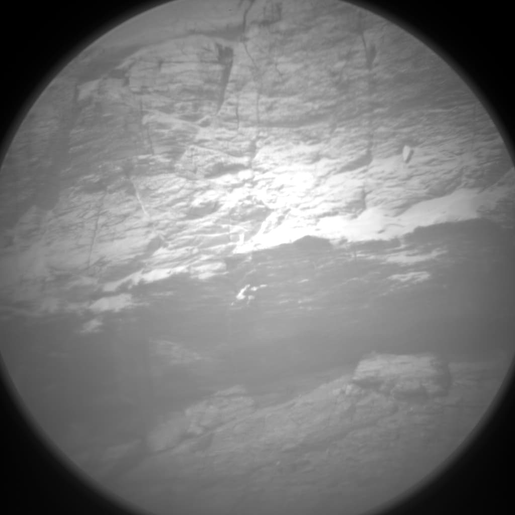 Foto de Marte da câmera CHEMCAM_RMI