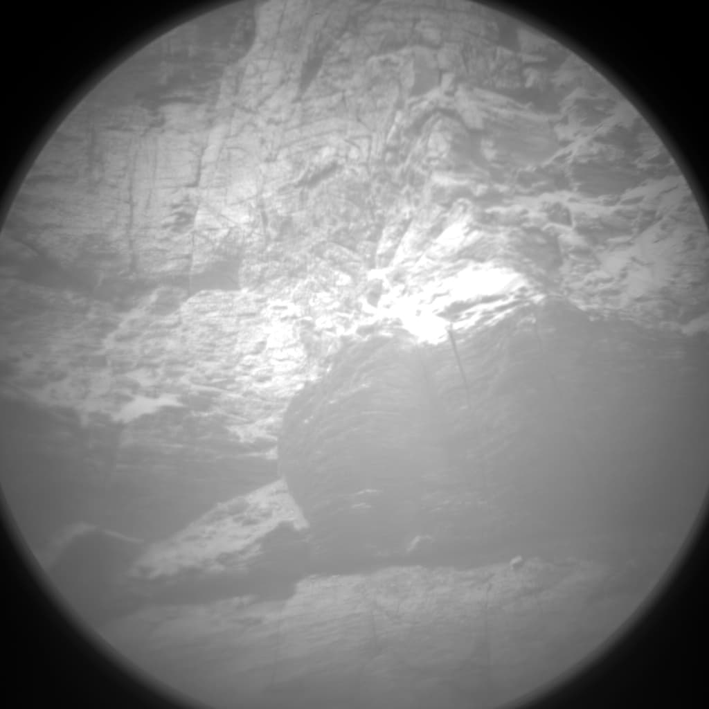 Foto de Marte da câmera CHEMCAM_RMI