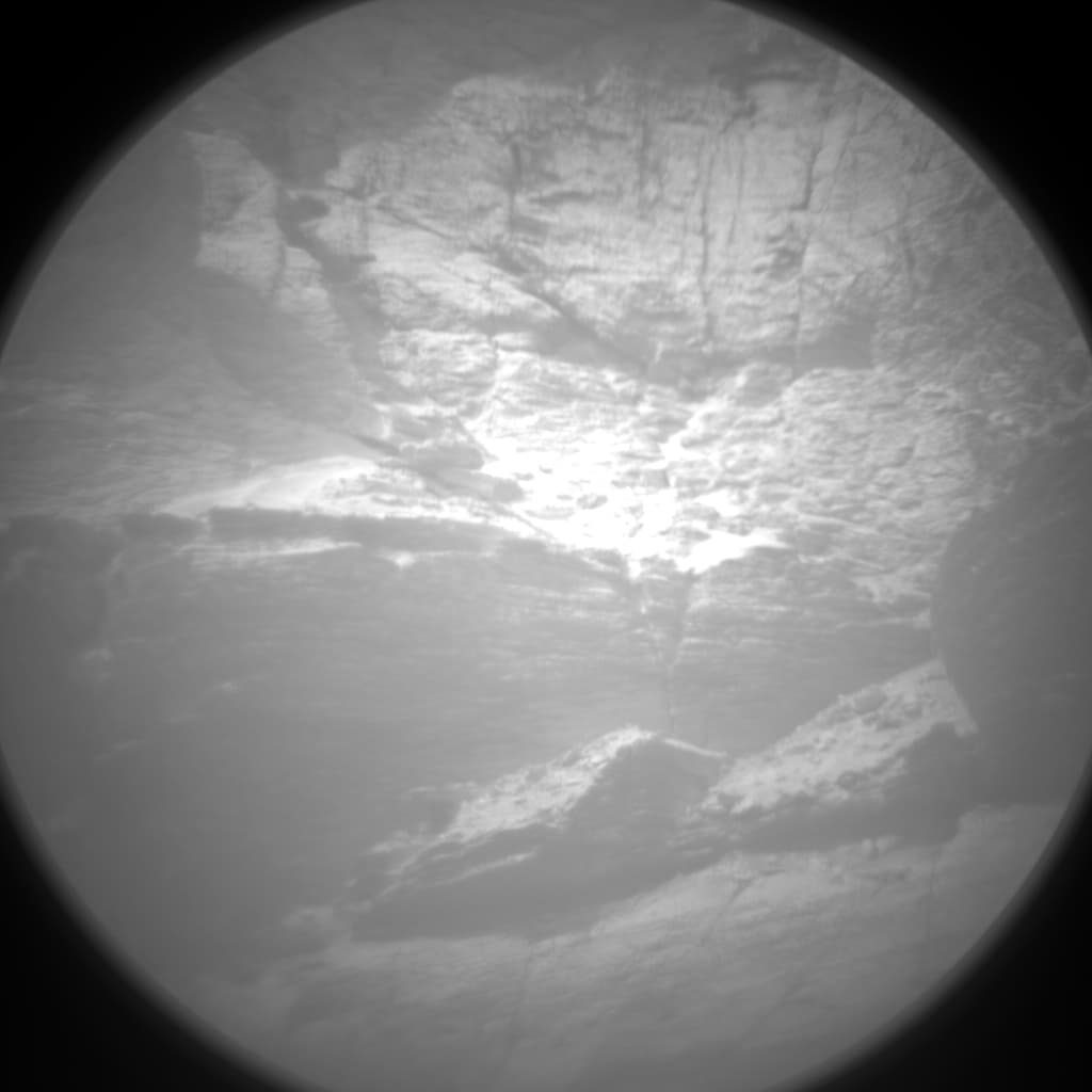 Foto de Marte da câmera CHEMCAM_RMI