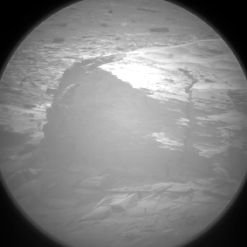 Foto de Marte da câmera CHEMCAM_RMI