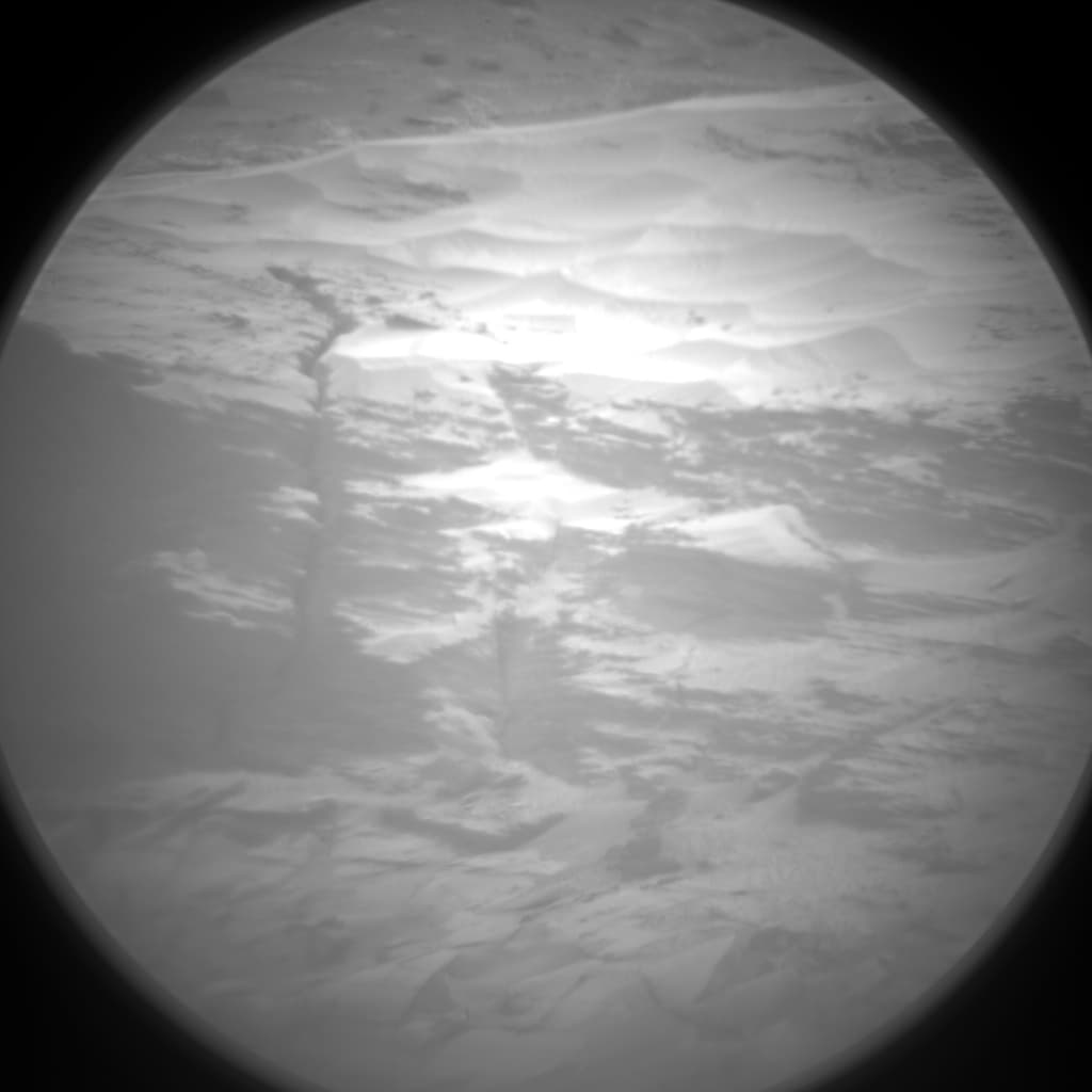 Foto de Marte da câmera CHEMCAM_RMI