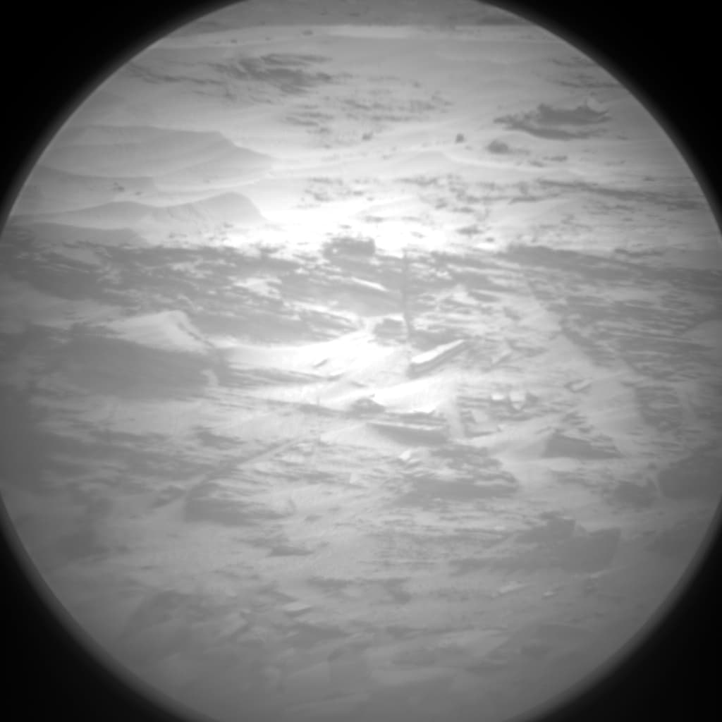 Foto de Marte da câmera CHEMCAM_RMI