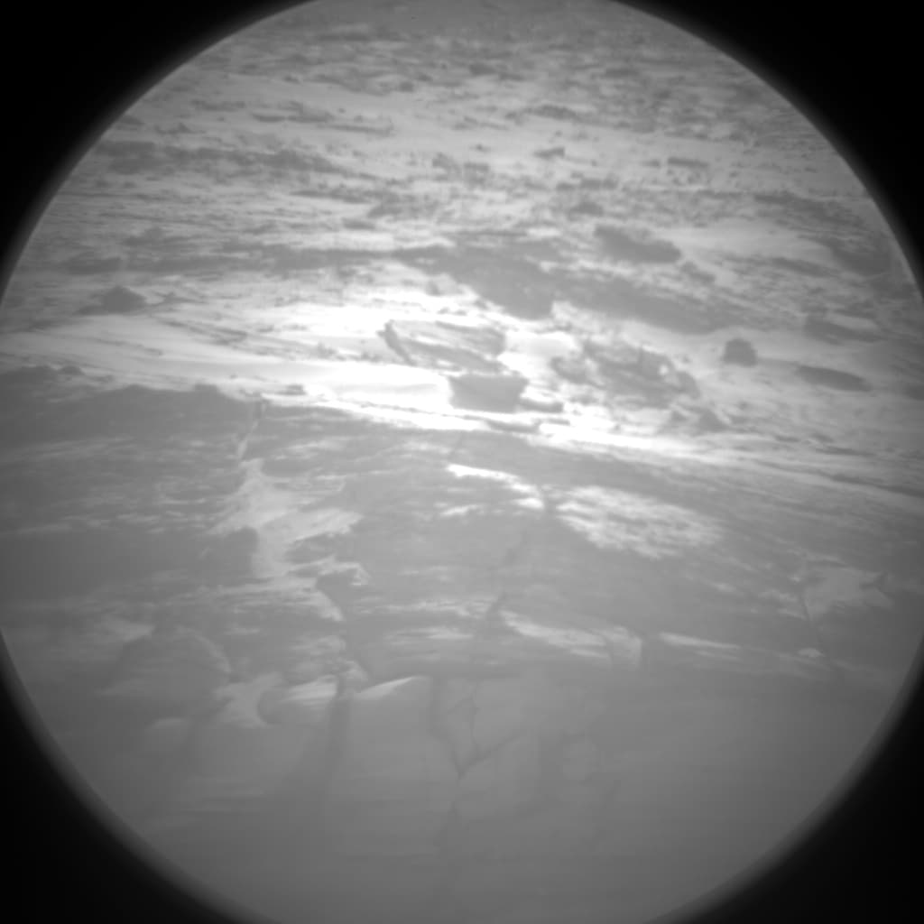 Foto de Marte da câmera CHEMCAM_RMI