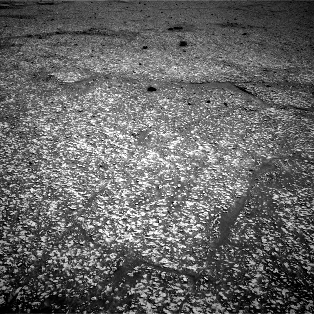Foto de Marte da câmera NAV_LEFT_B