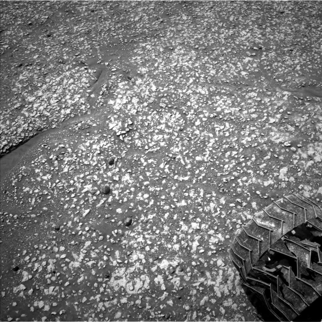 Foto de Marte da câmera NAV_LEFT_B