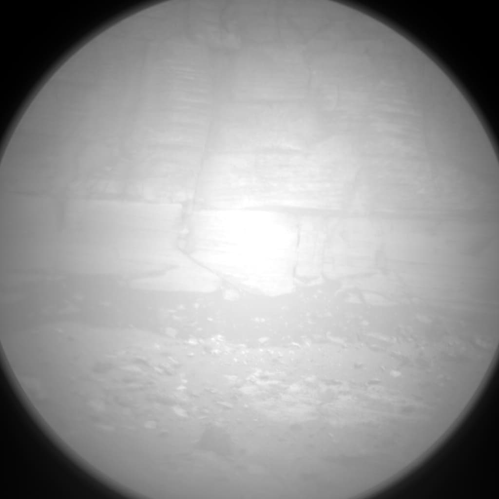Foto de Marte da câmera CHEMCAM_RMI