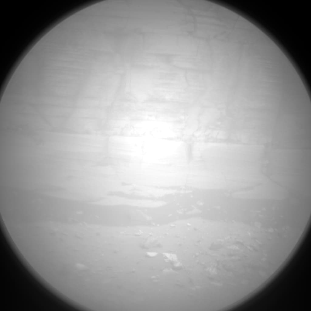 Foto de Marte da câmera CHEMCAM_RMI
