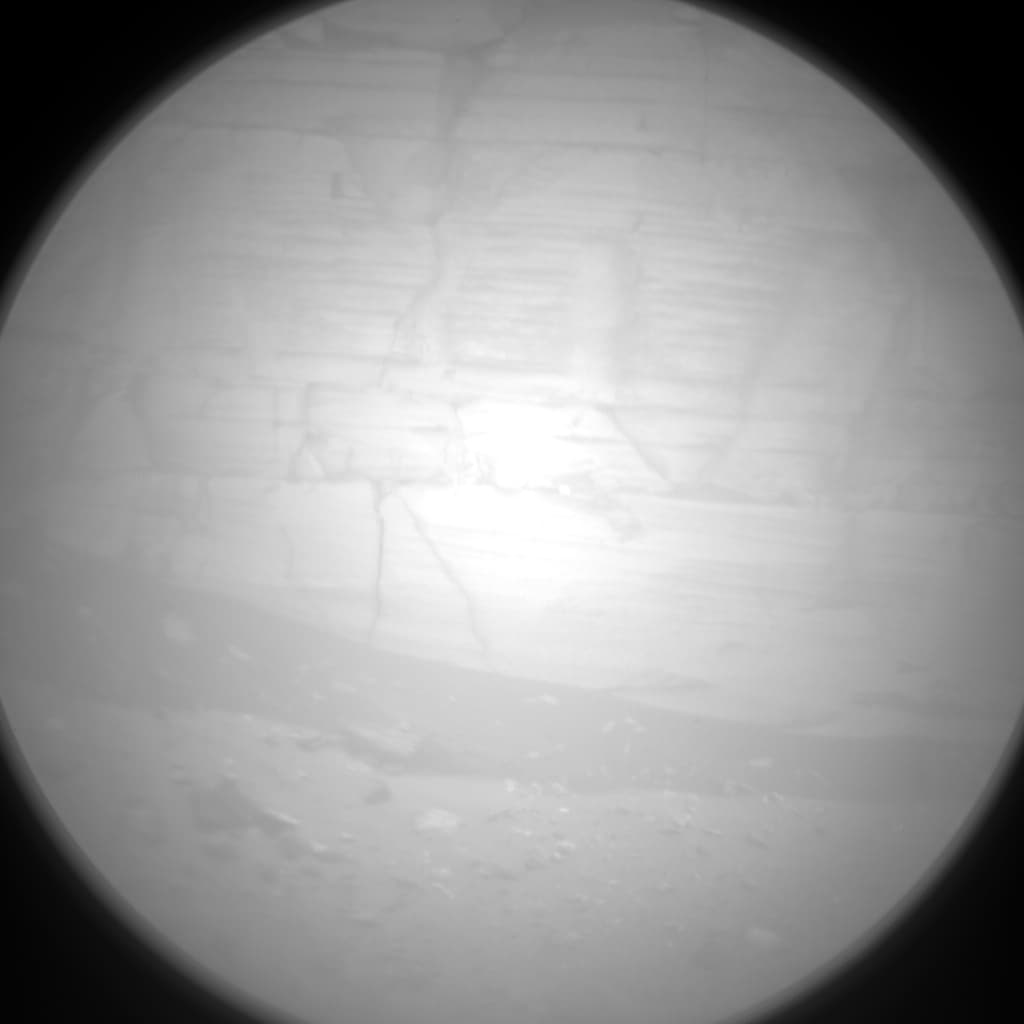Foto de Marte da câmera CHEMCAM_RMI