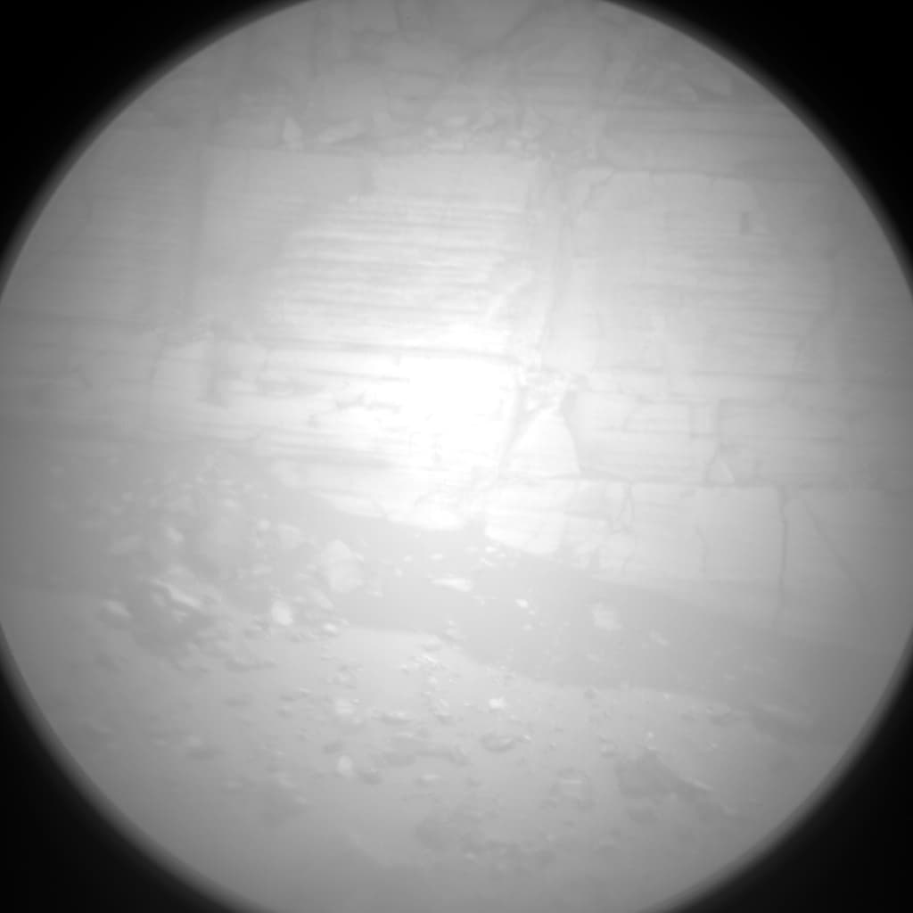 Foto de Marte da câmera CHEMCAM_RMI