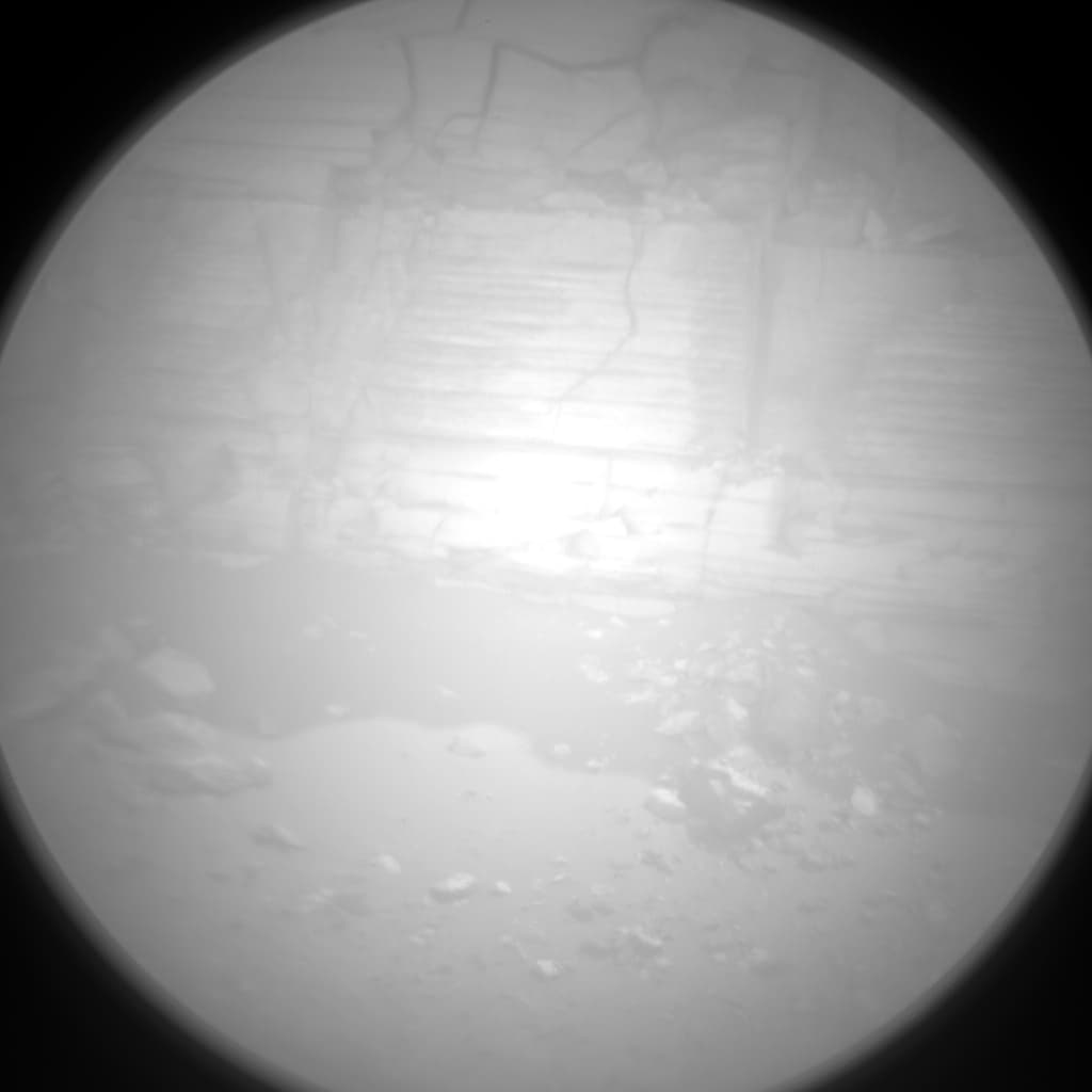 Foto de Marte da câmera CHEMCAM_RMI