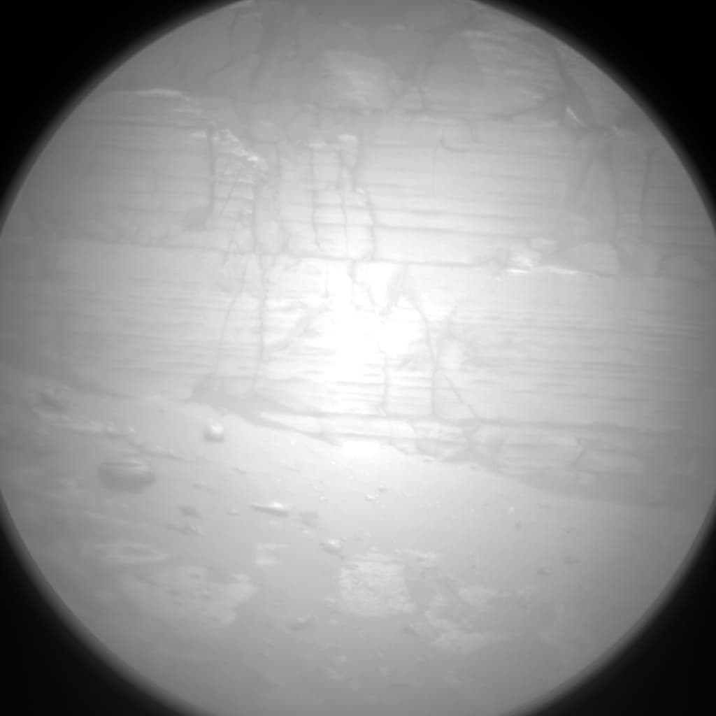 Foto de Marte da câmera CHEMCAM_RMI
