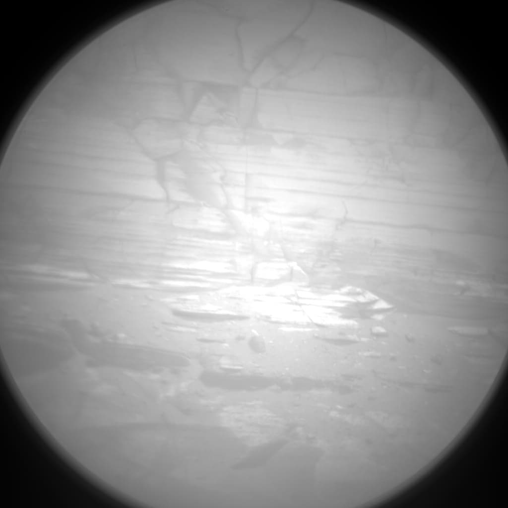 Foto de Marte da câmera CHEMCAM_RMI
