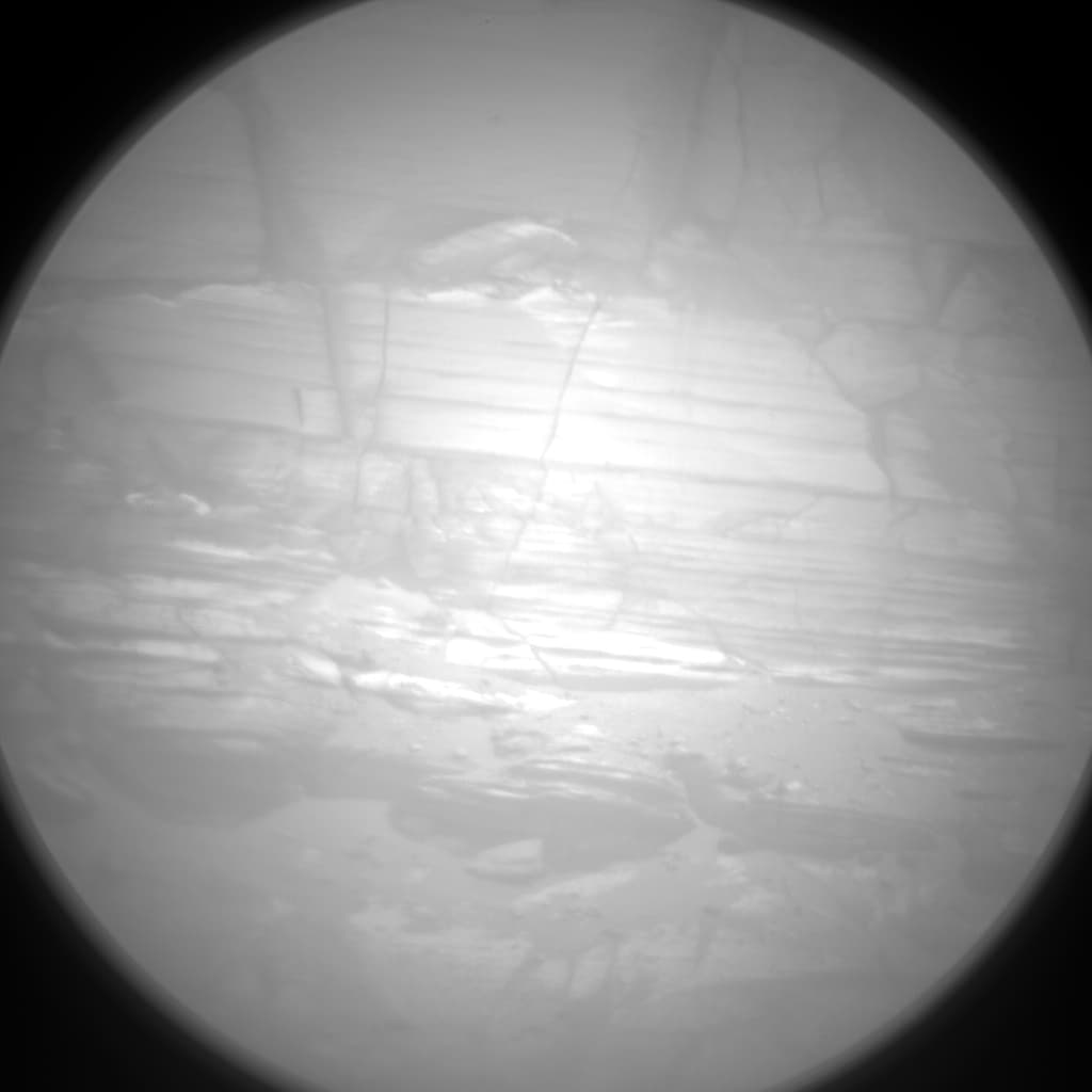 Foto de Marte da câmera CHEMCAM_RMI