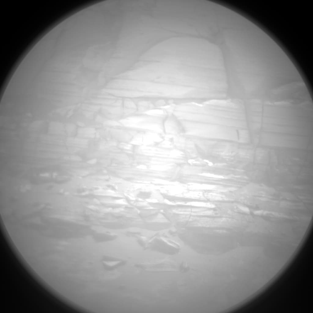 Foto de Marte da câmera CHEMCAM_RMI