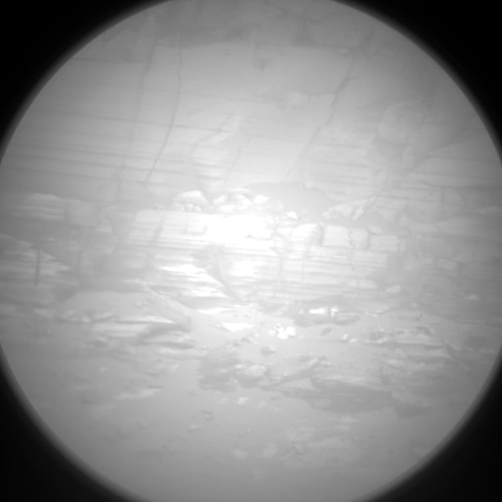 Foto de Marte da câmera CHEMCAM_RMI