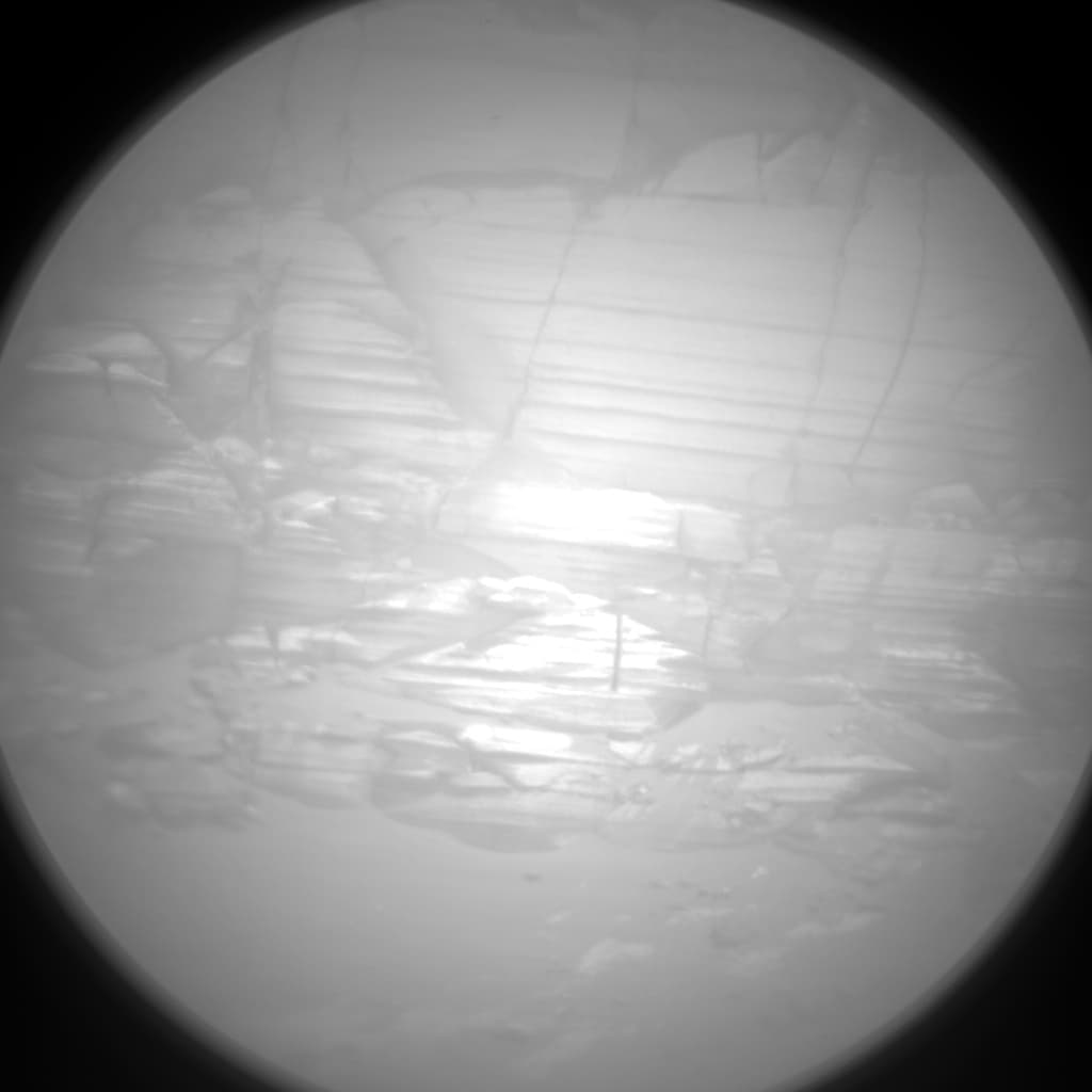 Foto de Marte da câmera CHEMCAM_RMI