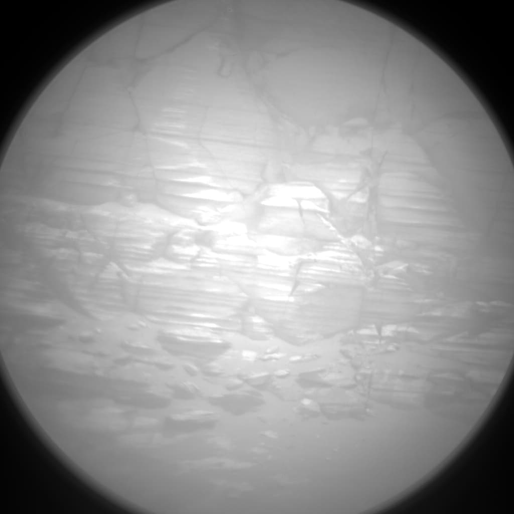 Foto de Marte da câmera CHEMCAM_RMI