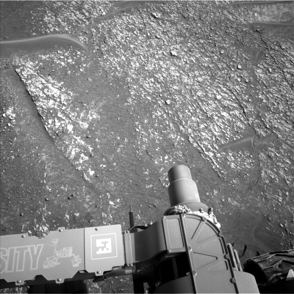 Foto de Marte da câmera NAV_LEFT_B