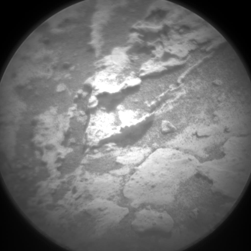 Foto de Marte da câmera CHEMCAM_RMI