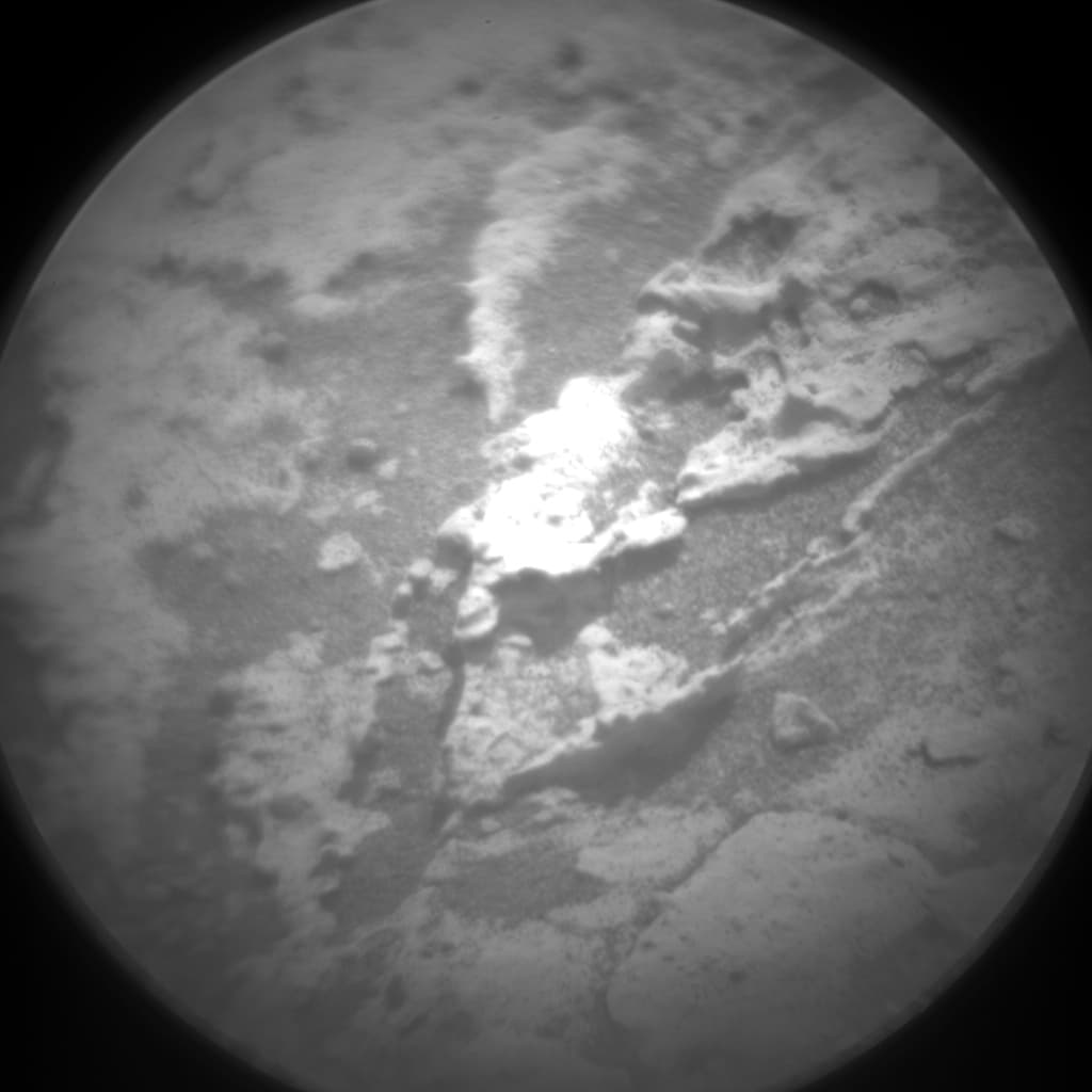 Foto de Marte da câmera CHEMCAM_RMI
