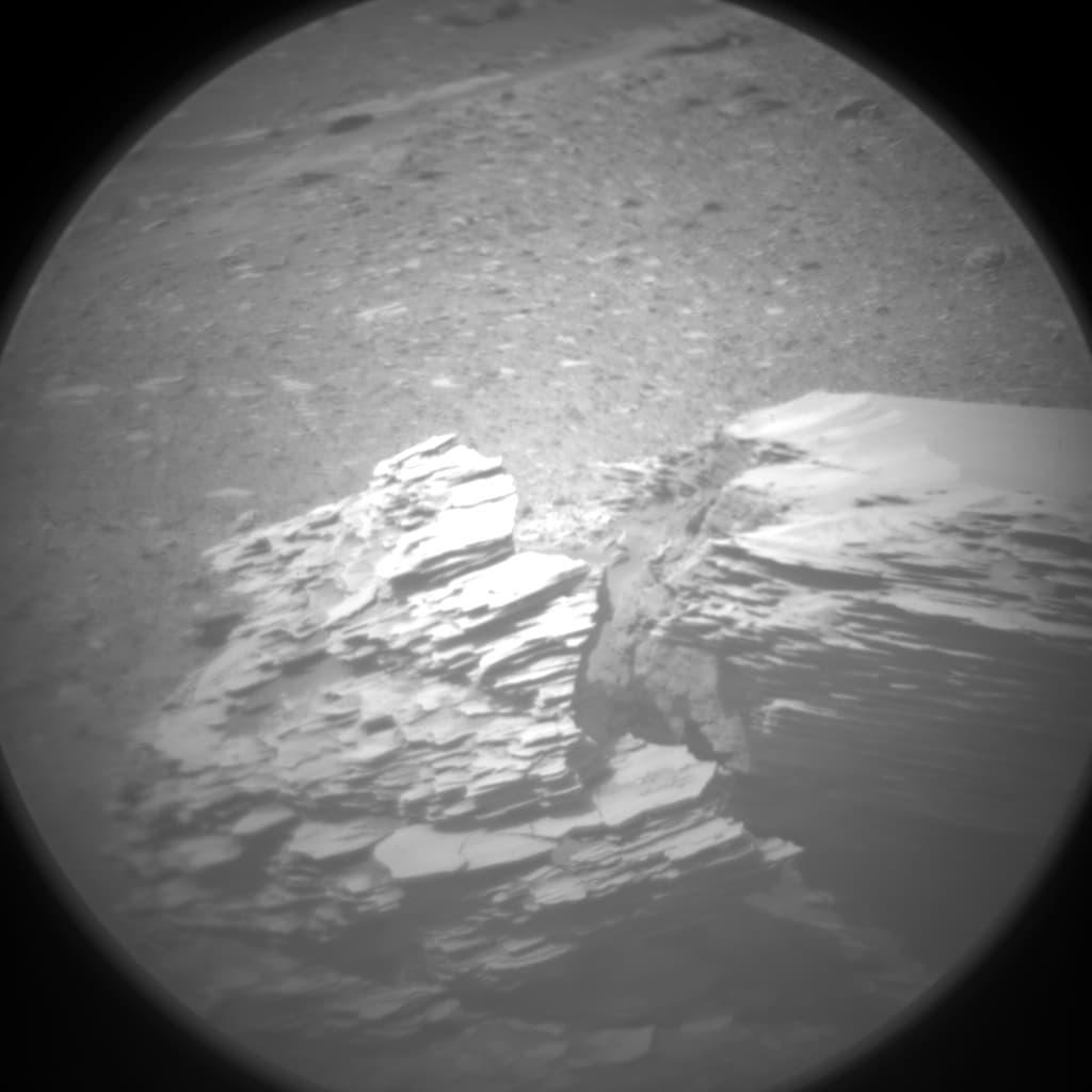 Foto de Marte da câmera CHEMCAM_RMI