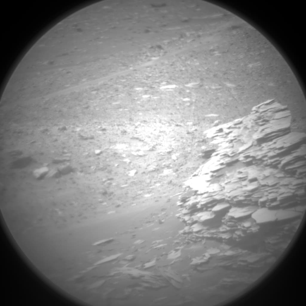 Foto de Marte da câmera CHEMCAM_RMI