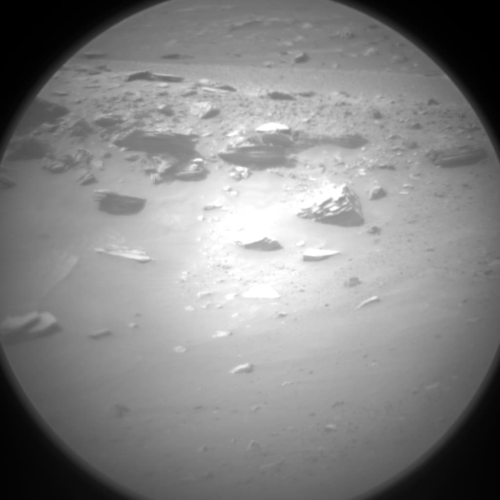 Foto de Marte da câmera CHEMCAM_RMI