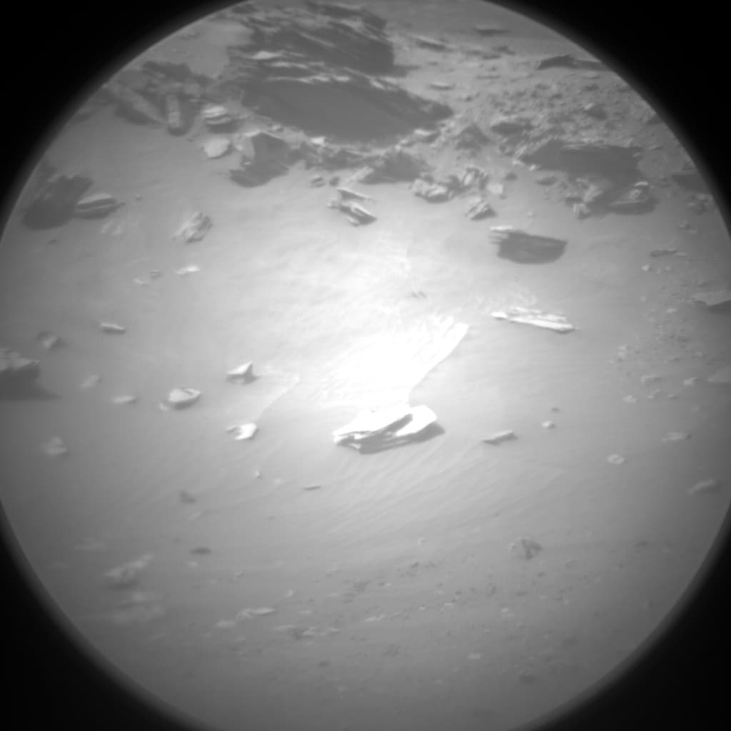 Foto de Marte da câmera CHEMCAM_RMI