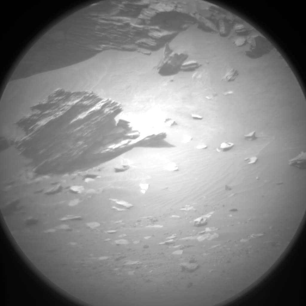 Foto de Marte da câmera CHEMCAM_RMI