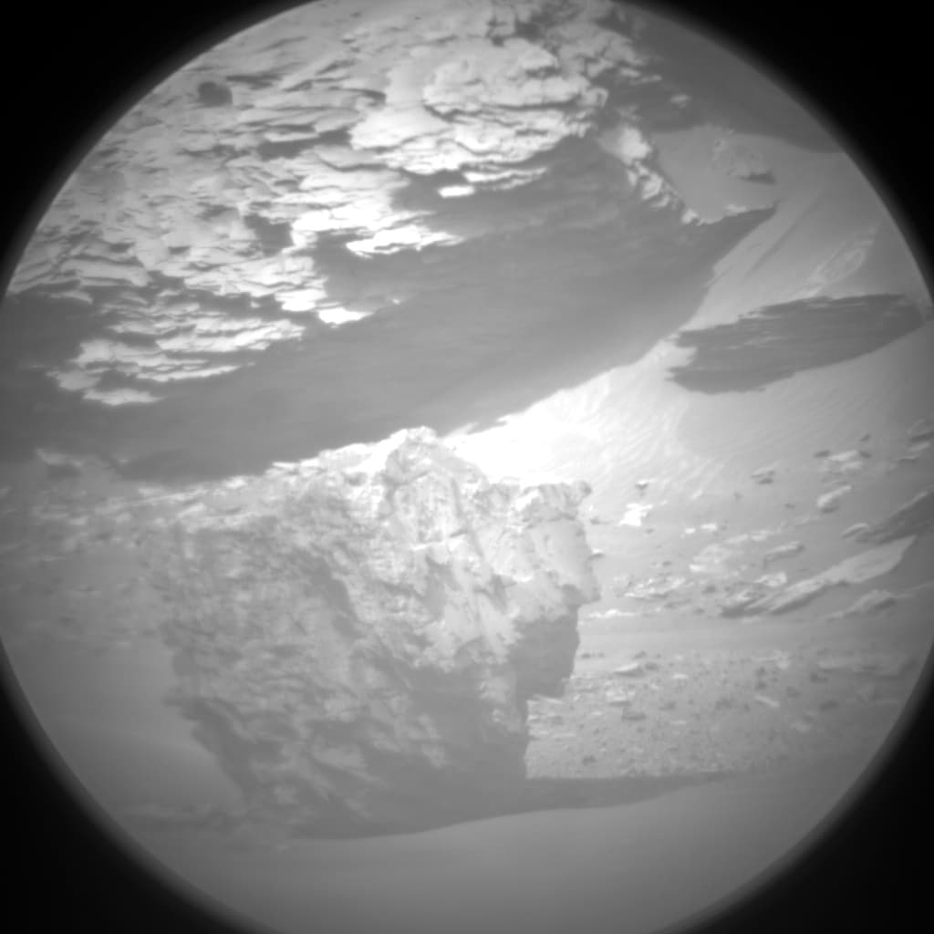 Foto de Marte da câmera CHEMCAM_RMI