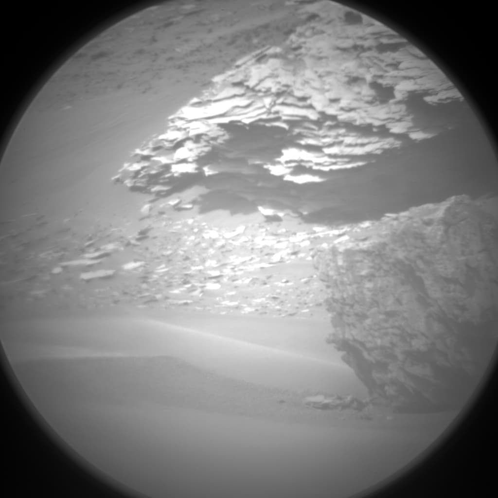 Foto de Marte da câmera CHEMCAM_RMI