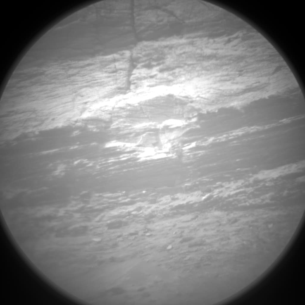 Foto de Marte da câmera CHEMCAM_RMI