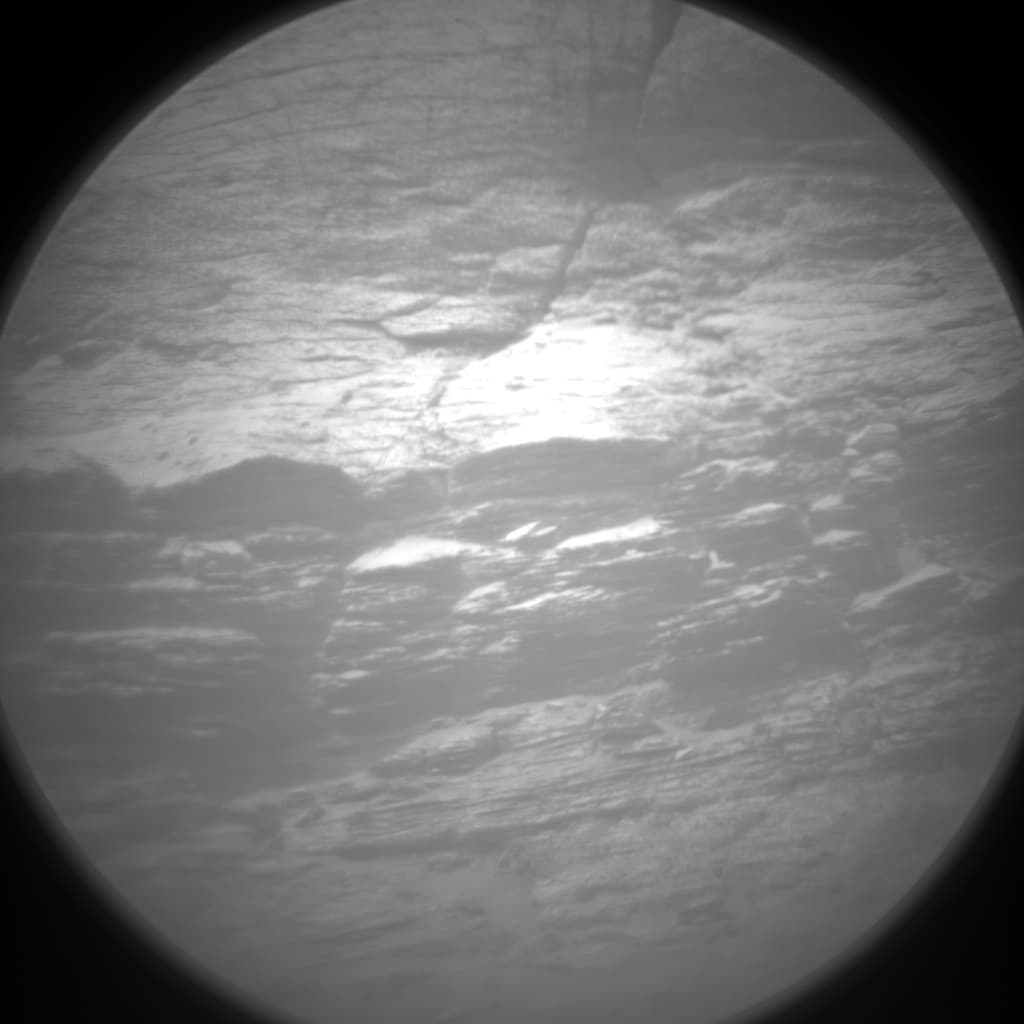 Foto de Marte da câmera CHEMCAM_RMI