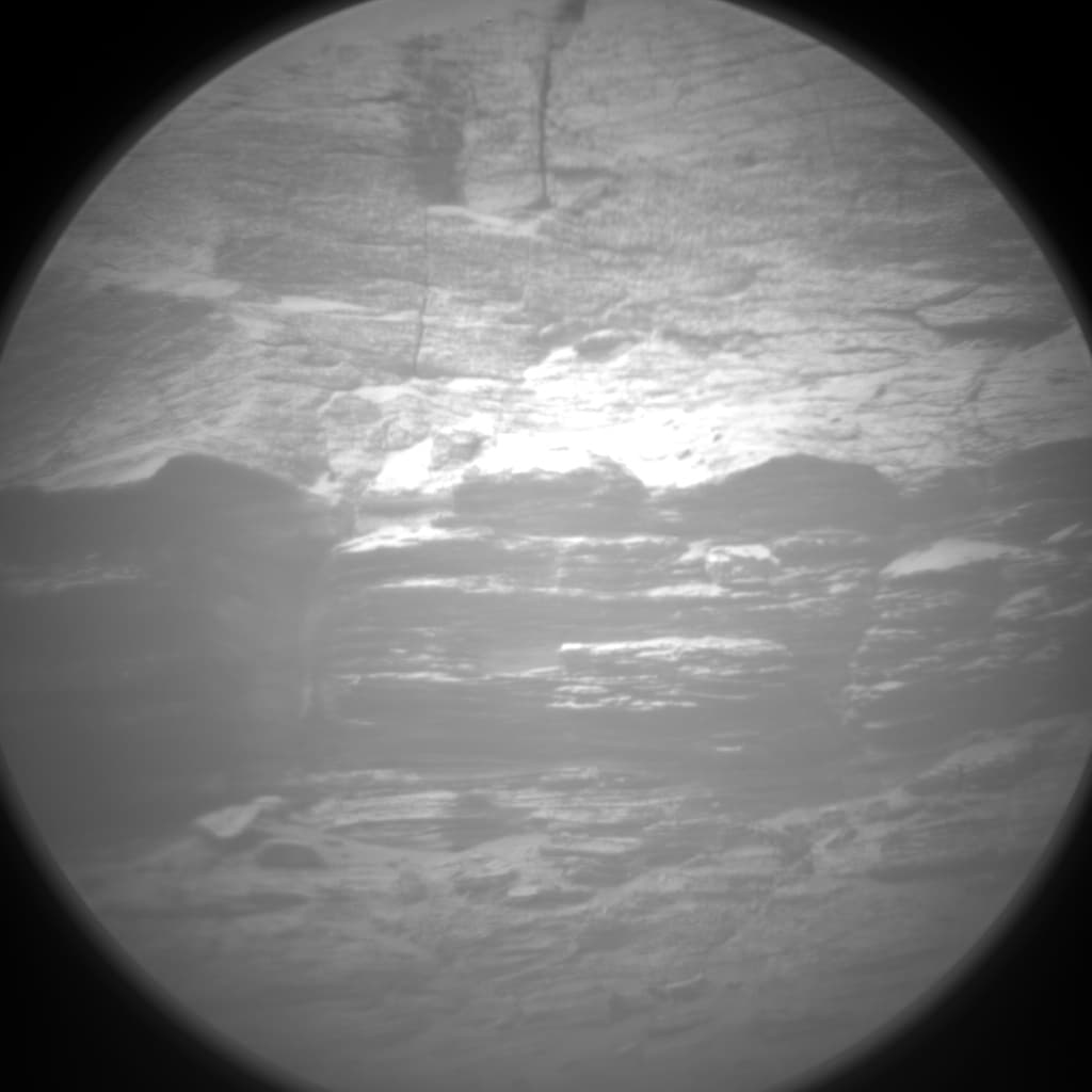 Foto de Marte da câmera CHEMCAM_RMI