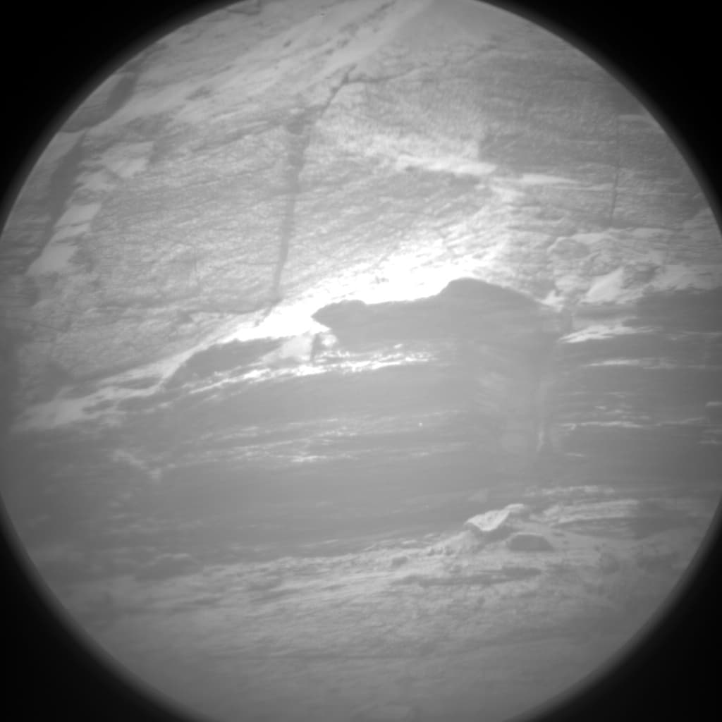 Foto de Marte da câmera CHEMCAM_RMI