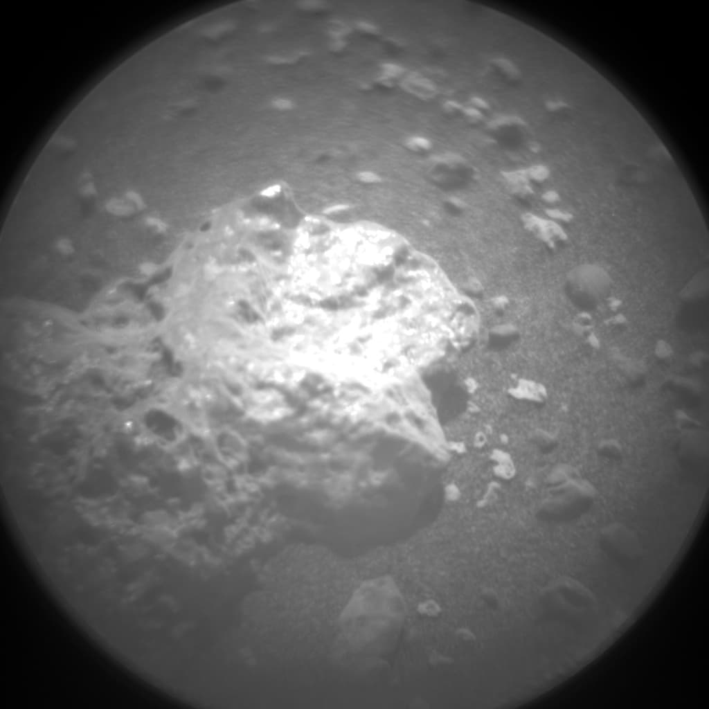Foto de Marte da câmera CHEMCAM_RMI