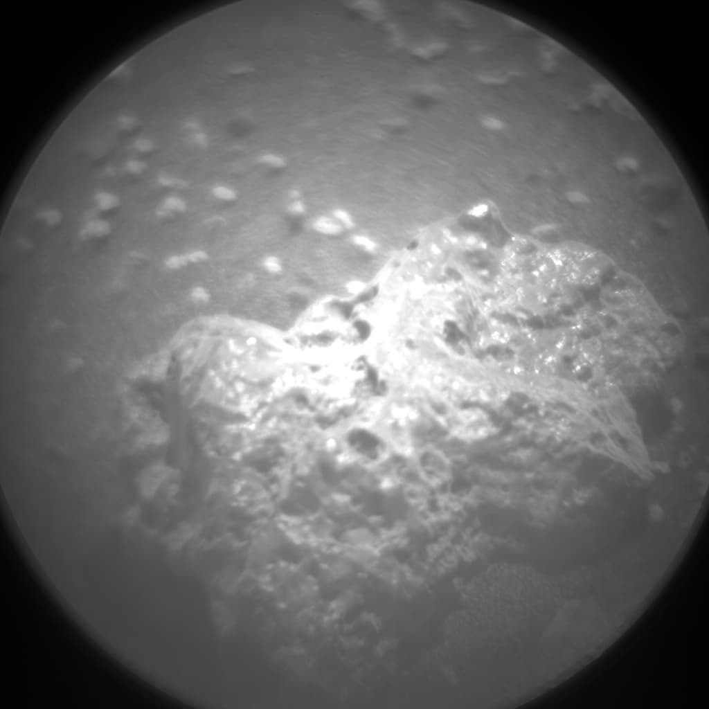 Foto de Marte da câmera CHEMCAM_RMI
