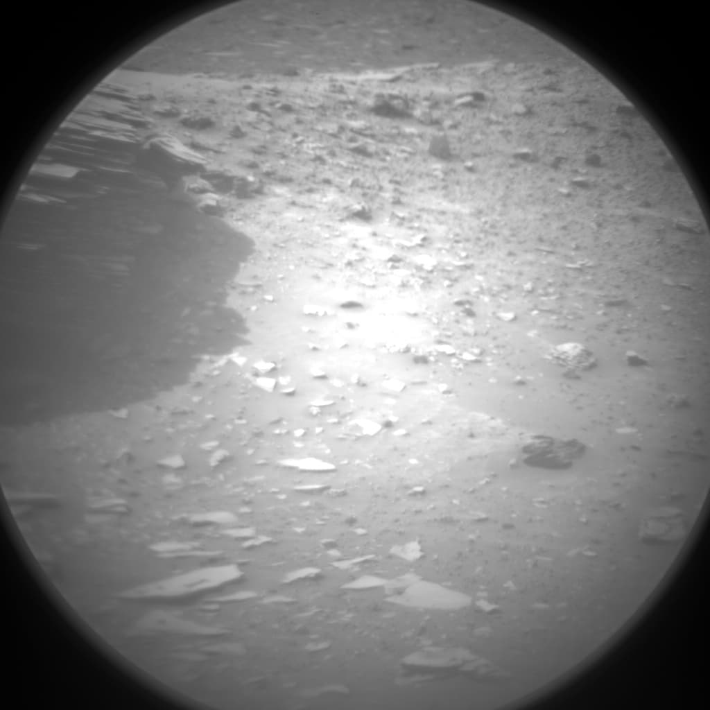 Foto de Marte da câmera CHEMCAM_RMI