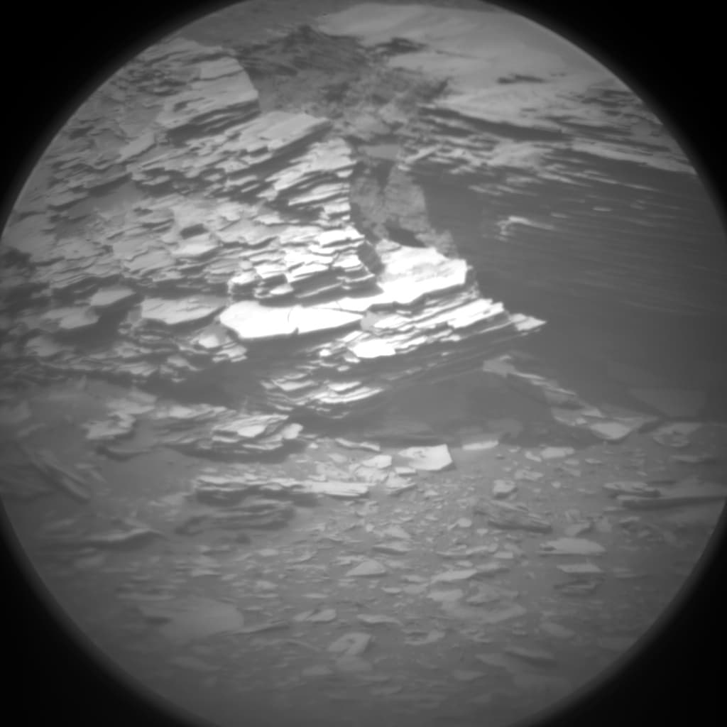 Foto de Marte da câmera CHEMCAM_RMI