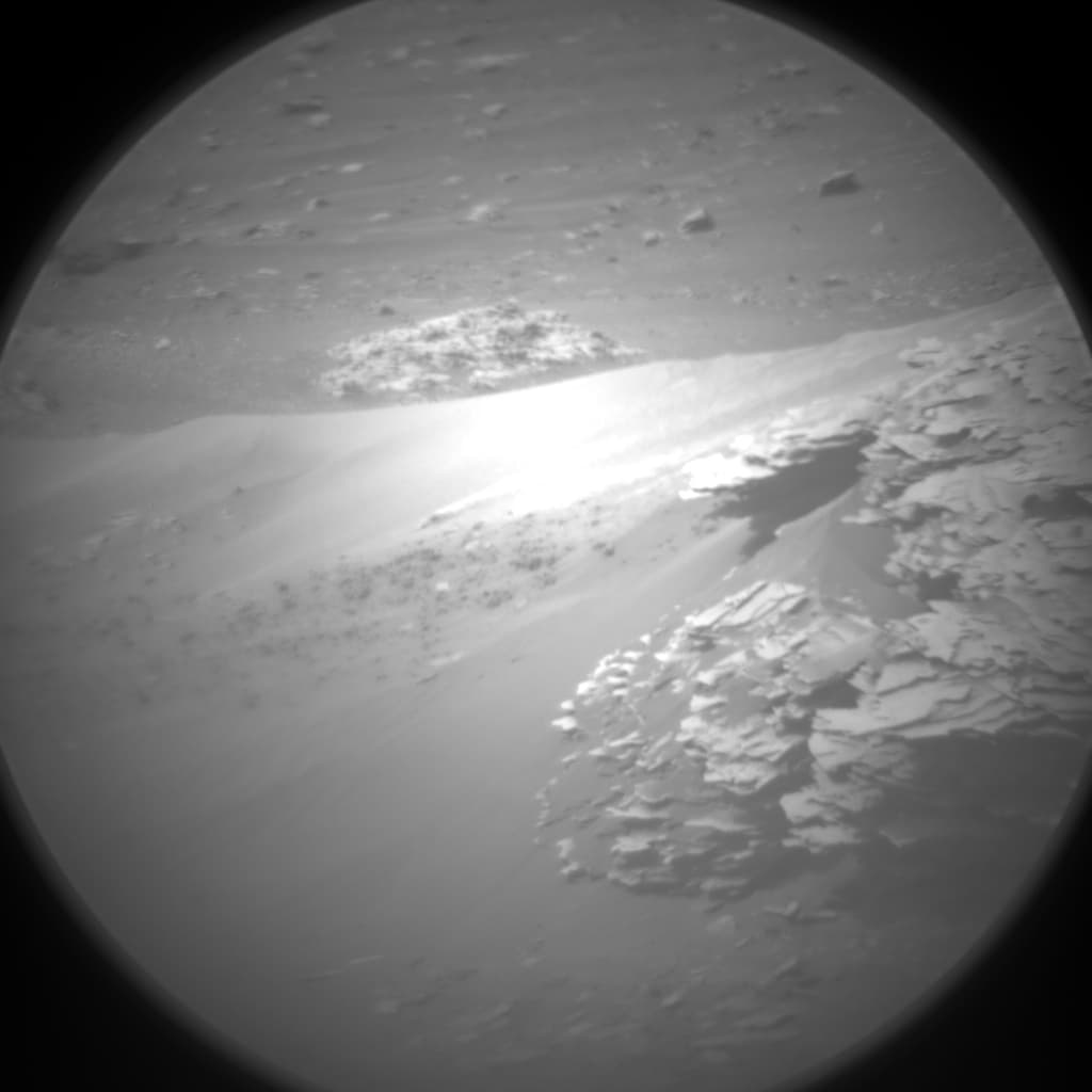 Foto de Marte da câmera CHEMCAM_RMI