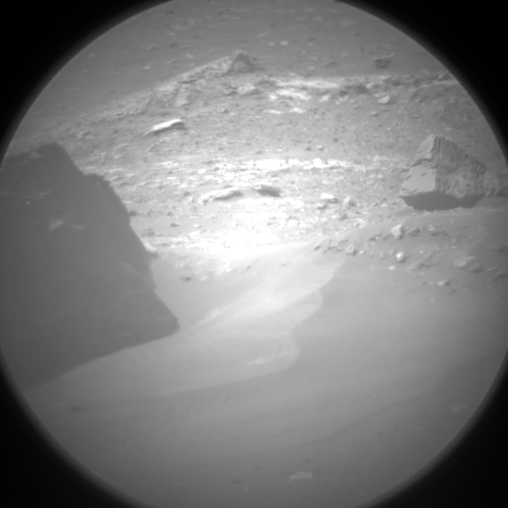 Foto de Marte da câmera CHEMCAM_RMI